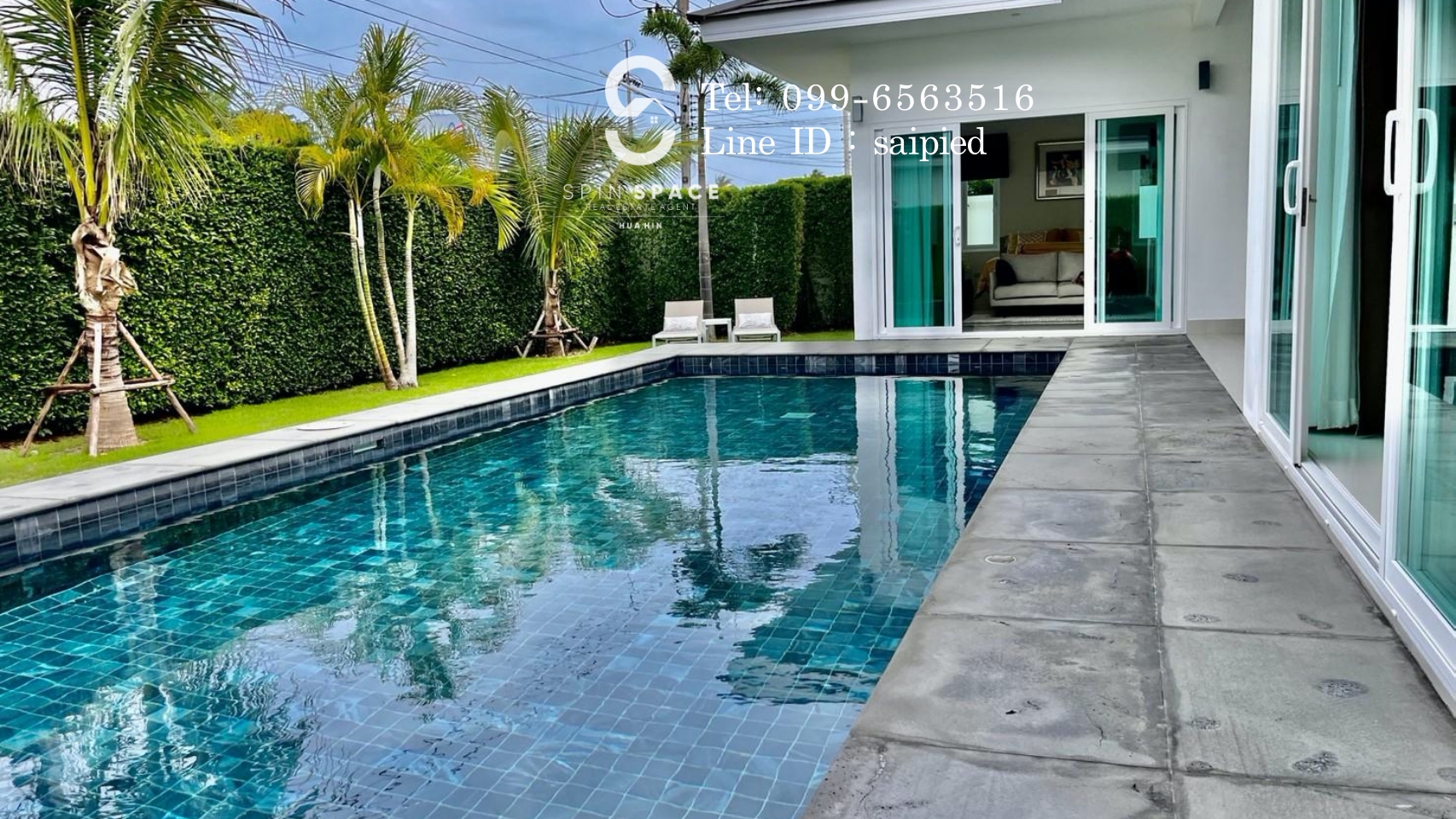 Luxury Modern Style 3 Bedrooms Pool Villa In Hua Hin