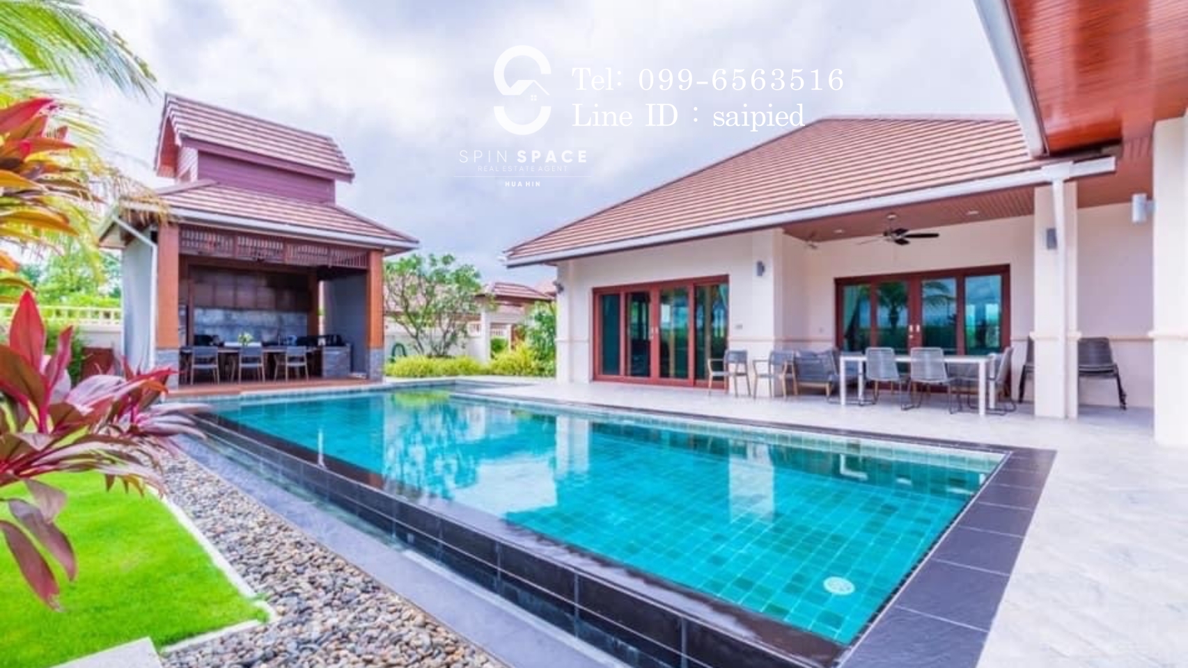 Thai – Bali Style Pool Villa For Sale