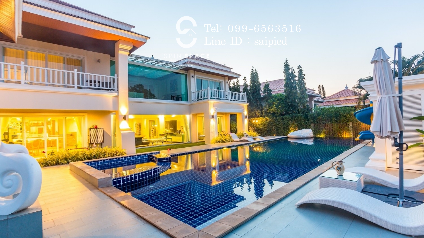 Spacious And Luxury 5 Bedrooms Pool Villa In Hua Hin