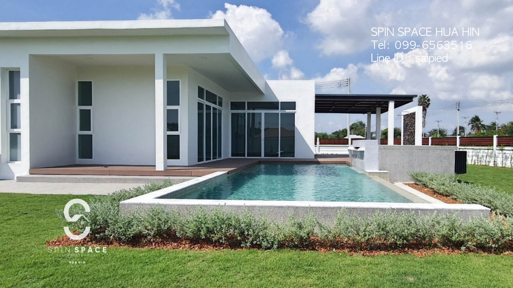 Modern Pool Villa With Large Living Space For Sale