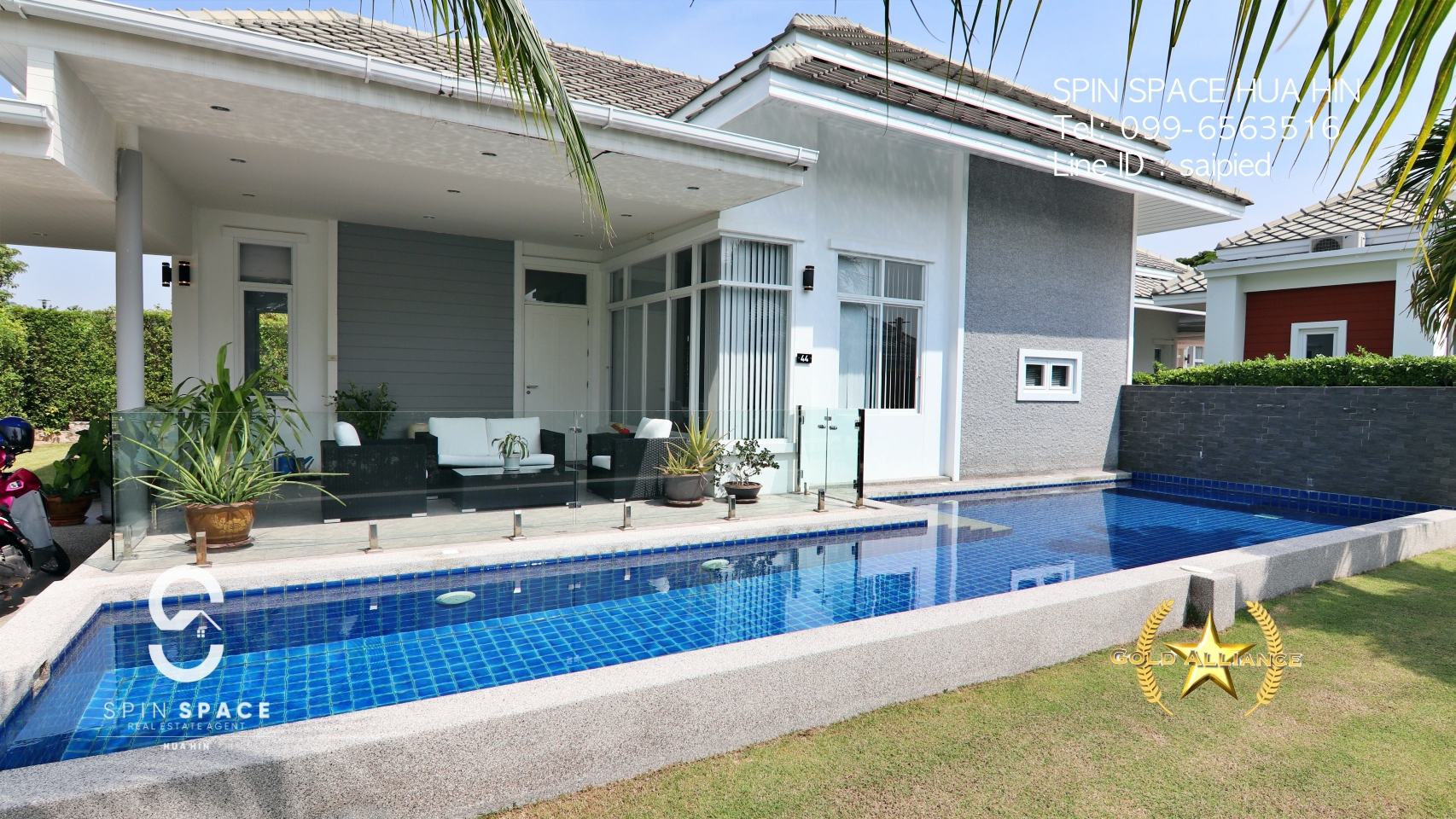 3 Bedroom Beautiful Pool Villa For Sale At Black Mountain