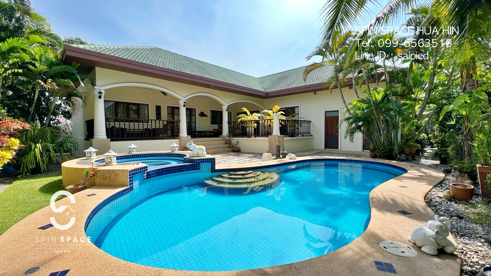 Cozy Pool Villa with 3 Bedrooms For Sale