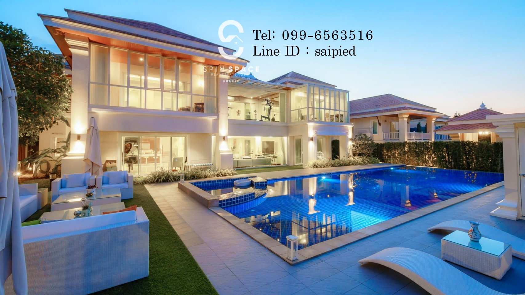 Luxurious 5 Bedrooms Pool Villa For Sale