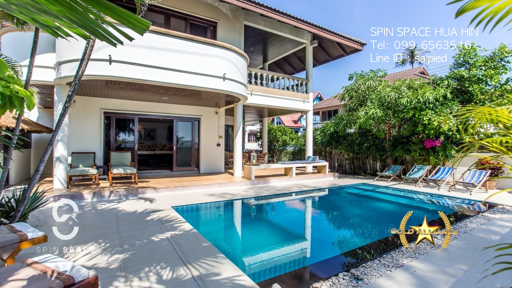 Absolute Beach Front Pool Villa For Sale