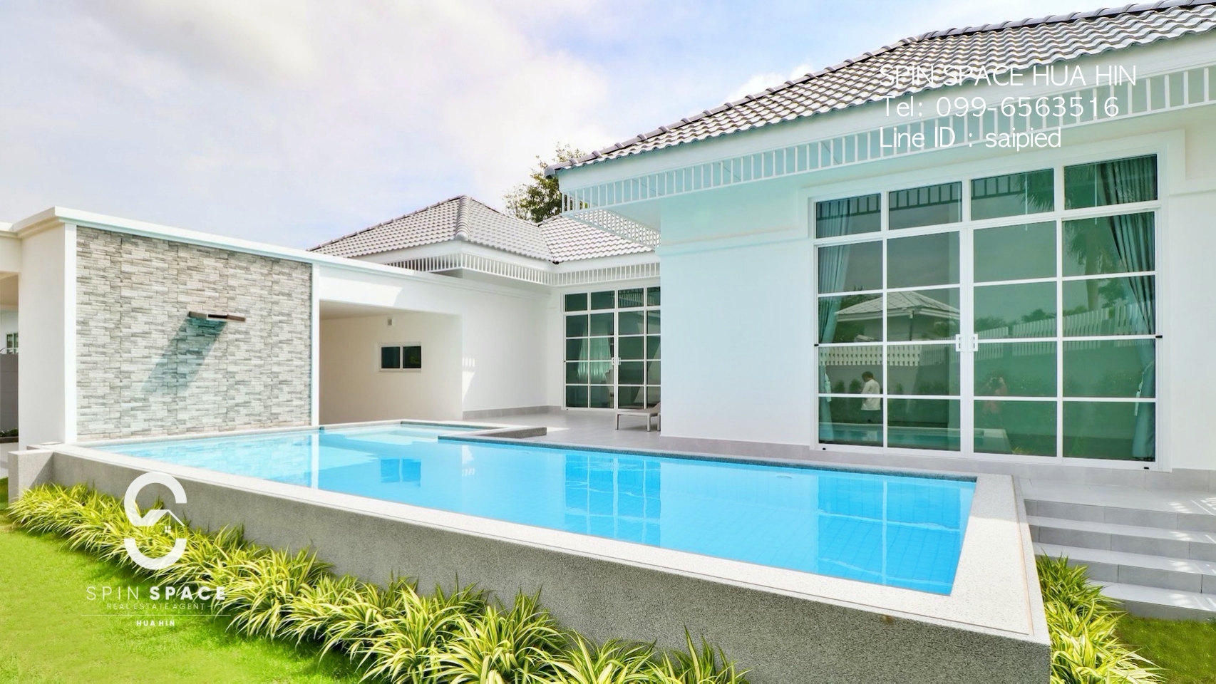 Luxury Modern Style 3 Bedrooms Pool Villa In Hua Hin For Rent