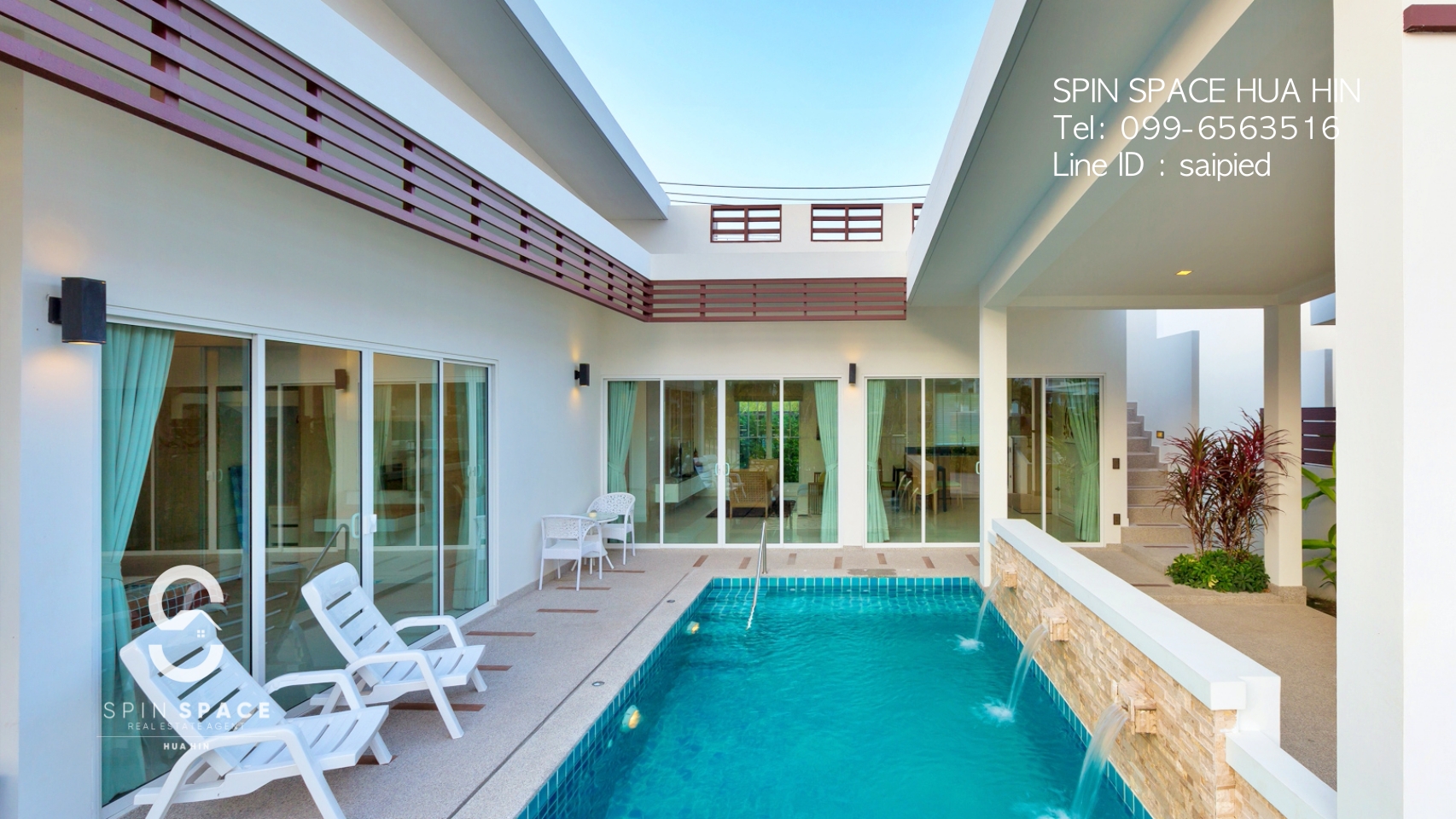 2 Bedrooms Pool Villa At Sivana Garden For Sale