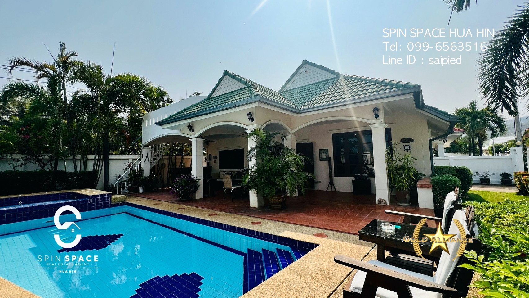 Lake View Pool Villa For Sale At Baan Suk Sabai 2