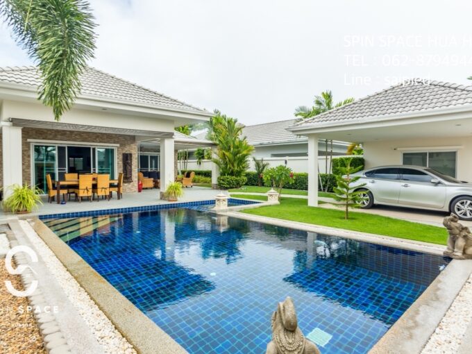 Modern 3 Bedrooms Pool Villa At Hua Hin