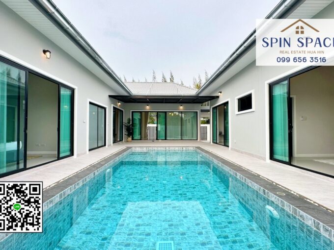 New Modern 4 Bedrooms Pool Villa Hua Hin for Sale